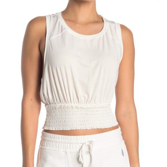 Free People Tops - Free People Smocked Tank Top